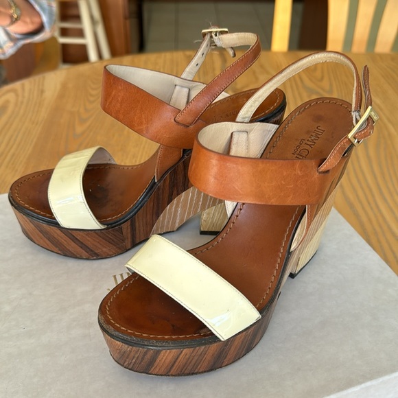 Jimmy Choo 3” wedgies - Picture 2 of 4